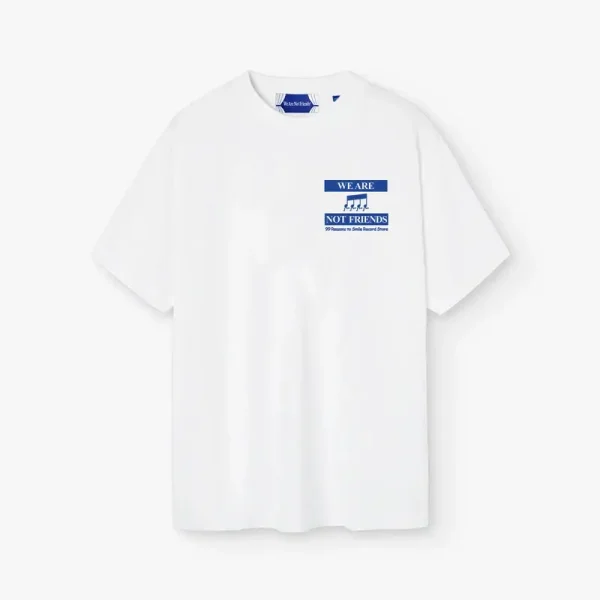 We Are Not Friends Analog Love T Shirt (5)