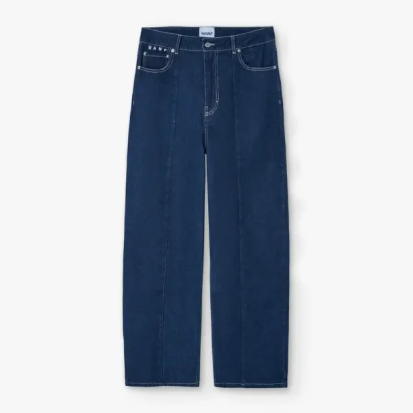 We Are Not Friends Asa Cut Indigo Jeans (1)