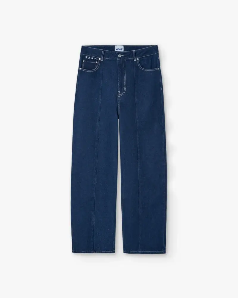 We Are Not Friends Asa Cut Indigo Jeans (1)