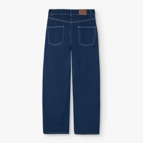 We Are Not Friends Asa Cut Indigo Jeans (7)