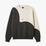 We Are Not Friends Bicolor Flower Sweater (1)