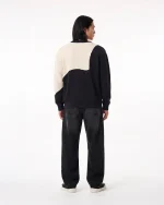 We Are Not Friends Bicolor Flower Sweater (2)