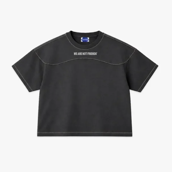 We Are Not Friends Campus Boxy Tee (1)