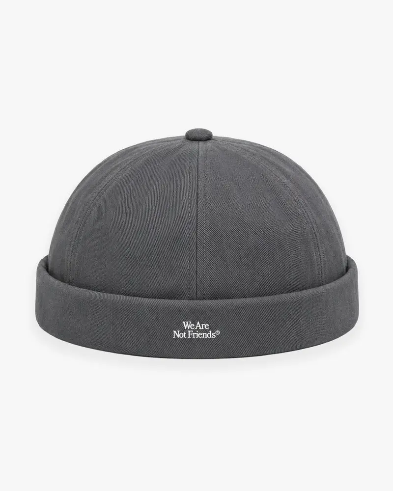 We Are Not Friends Docker Hat Grey (1)