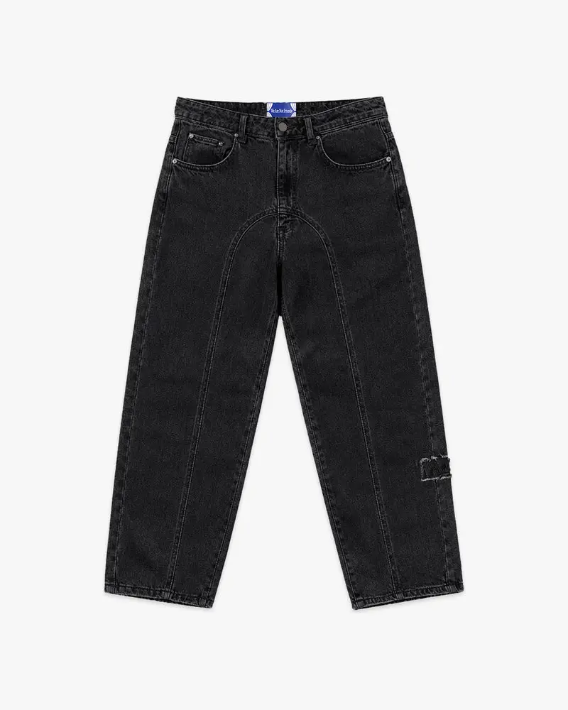 We Are Not Friends Donburi Jeans Dark Grey (1)