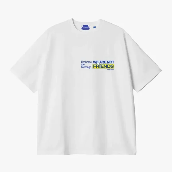 We Are Not Friends Embrace Friends Boxy Tee (4)