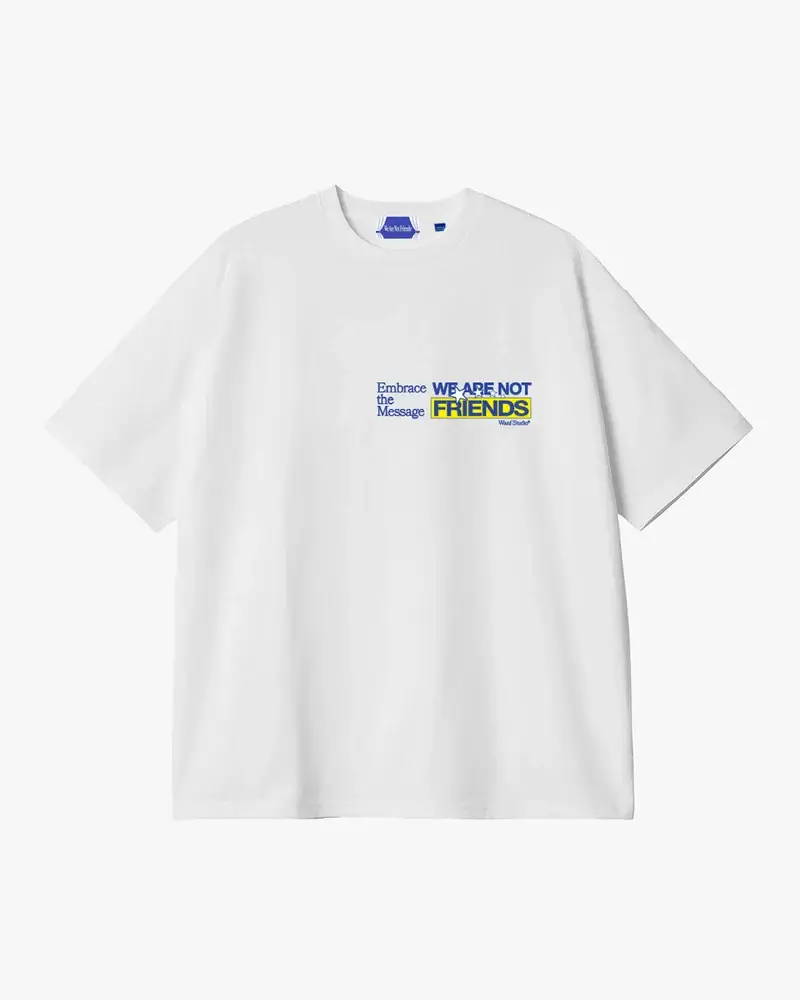 We Are Not Friends Embrace Friends Boxy Tee (4)