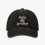 We Are Not Friends Hello & Goodbye Black Hat (1)