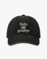 We Are Not Friends Hello & Goodbye Black Hat (1)