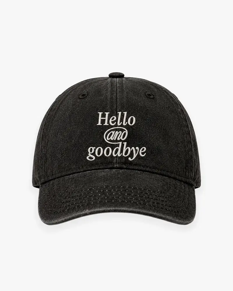 We Are Not Friends Hello & Goodbye Black Hat (1)