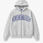 We Are Not Friends Pixel Logo Hoodie (1)