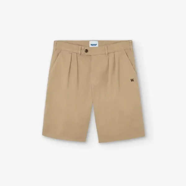 We Are Not Friends Pleat Chino Shorts (1)