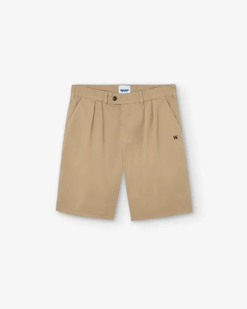 We Are Not Friends Pleat Chino Shorts (1)