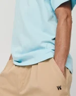 We Are Not Friends Pleat Chino Shorts (2)
