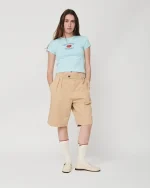 We Are Not Friends Pleat Chino Shorts (3)
