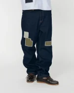 We Are Not Friends Sashiko Denim Pants (1)