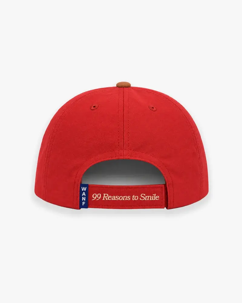 We Are Not Friends Typo Hat Red (5)
