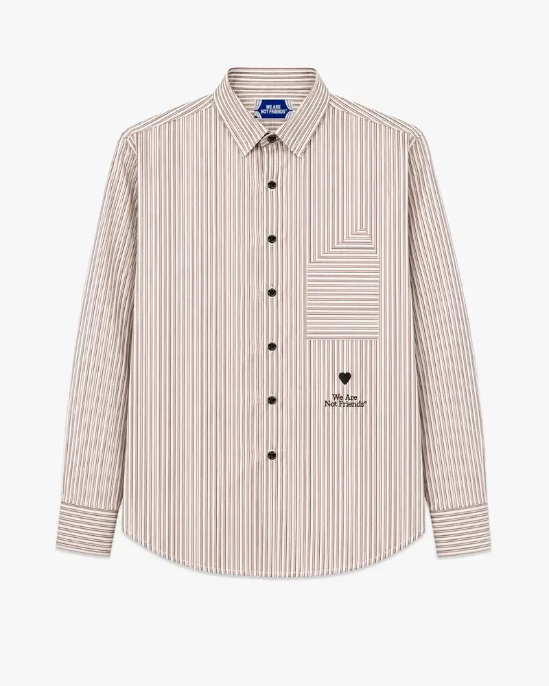 We Are Not Friends Work the Stripes Shirt (1)