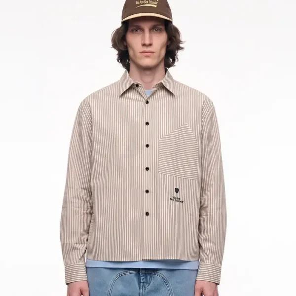 We Are Not Friends Work the Stripes Shirt (4)